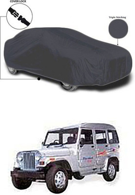Billseye Car Cover For Mahindra Marshal (Without Mirror Pockets)(Grey)