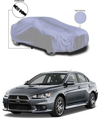 Royalrich Car Cover For Mitsubishi Lancer (Without Mirror Pockets)(Silver)