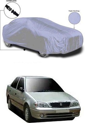 Royalrich Car Cover For Maruti Suzuki Esteem (Without Mirror Pockets)(Silver)