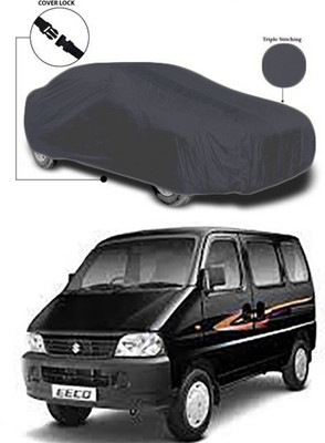 Billseye Car Cover For Maruti Suzuki Eeco (Without Mirror Pockets)(Grey)