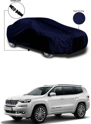 Billseye Car Cover For Jeep Universal For Car (Without Mirror Pockets)(Blue)