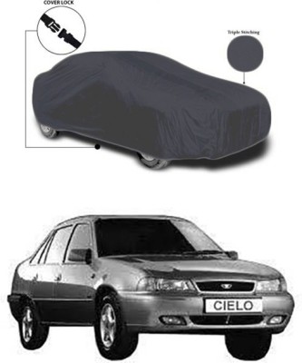 Royalrich Car Cover For Daewoo Cielo (Without Mirror Pockets)(Grey)