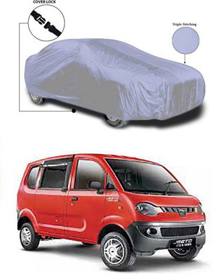 Royalrich Car Cover For Mahindra Jeeto (Without Mirror Pockets)(Silver)