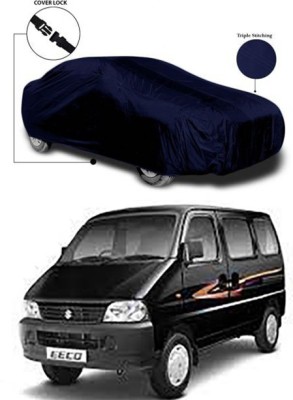 Billseye Car Cover For Maruti Suzuki Eeco (Without Mirror Pockets)(Blue)