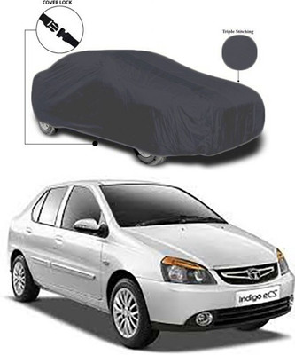 Royalrich Car Cover For Tata Indigo eCS (Without Mirror Pockets)(Grey)