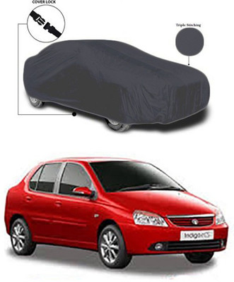 Billseye Car Cover For Tata Indigo CS (Without Mirror Pockets)(Grey)
