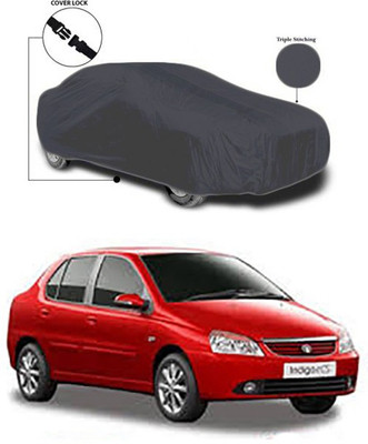 Royalrich Car Cover For Tata Indigo CS (Without Mirror Pockets)(Grey)