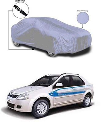 Billseye Car Cover For Mahindra e-Verito (Without Mirror Pockets)(Silver)