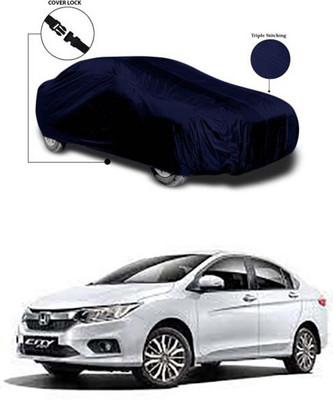 Billseye Car Cover For Honda City ZX (Without Mirror Pockets)(Blue)