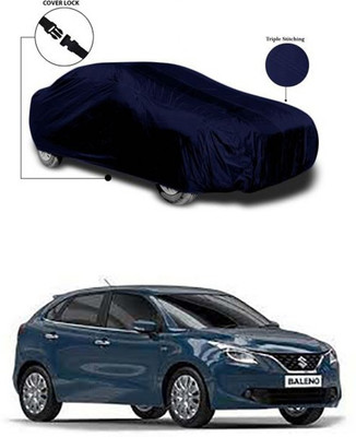 Royalrich Car Cover For Maruti Suzuki Baleno (Without Mirror Pockets)(Blue)