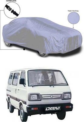 Royalrich Car Cover For Maruti Suzuki Omni (Without Mirror Pockets)(Silver)