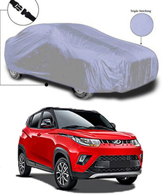 Royalrich Car Cover For Mahindra XUV500 2020 (Without Mirror Pockets)(Silver)
