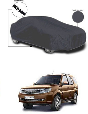 Billseye Car Cover For Tata Safari Storme (Without Mirror Pockets)(Grey)