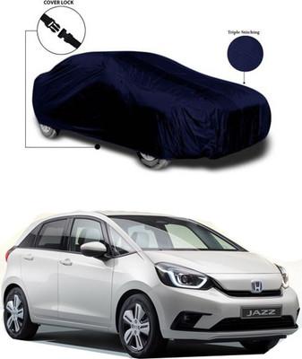 Billseye Car Cover For Honda Jazz (Without Mirror Pockets)(Blue)