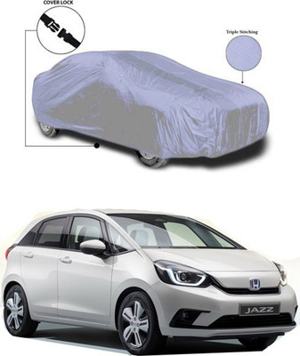 Billseye Car Cover For Honda Jazz (Without Mirror Pockets)(Silver)
