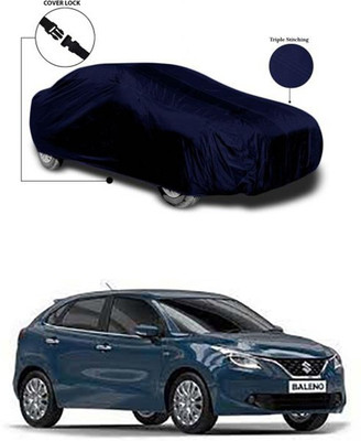 Royalrich Car Cover For Maruti Suzuki Baleno (Without Mirror Pockets)(Blue)