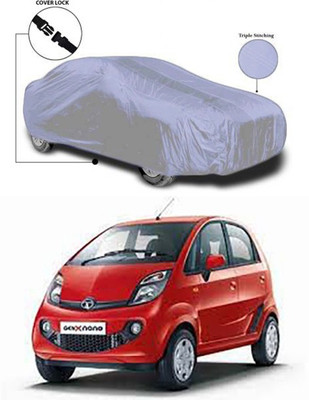 Billseye Car Cover For Tata Nano Genx (Without Mirror Pockets)(Silver)