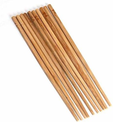 Wanzhow Eating Wooden, Bamboo Japanese, Korean, Vietnamese, Chinese Chopstick(Brown Pack of 20)