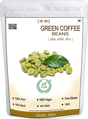AGRI CLUB Coffee Beans Powder 250gm/8.81oz Coffee Beans(250 g, Green Coffee Flavoured)