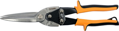 YATO YT-1922 Tin Snips 0.96mm Cutting efficiency is improved by fine milled teeth on the edges of the jaws. Metal Cutter
