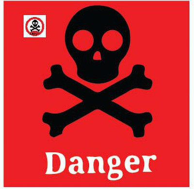 VVWV DANGER Emergency Sign
