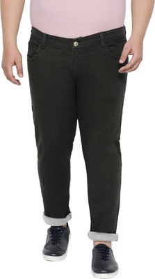 FEVER Slim Men Dark Green Jeans