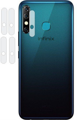 Clickbit Back Camera Lens Glass Protector for infinix hot 8(Pack of: 5)