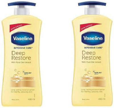 Vaseline winter lotion deep restore 400 ml pack of 2(800 ml)