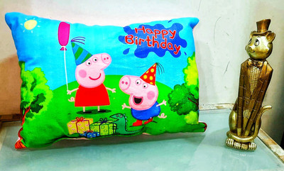 PCT Microfibre Toons & Characters Baby Pillow Pack of 1(Multicolor)