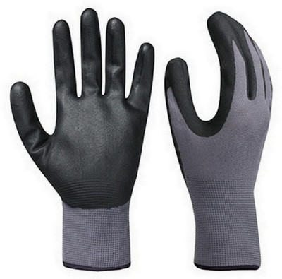 RBGIIT Washable Reusable Cut Chemical Shook Restitance Gardener Farmer Factory Worker Steel Wooden Cement Traspotion Worker Regular Uses And Safe Hand Protective Jums Bactriyas Any Micro Dust Safety Hand GlovesJHN301 Nylon  Safety Gloves(Pack of 4)