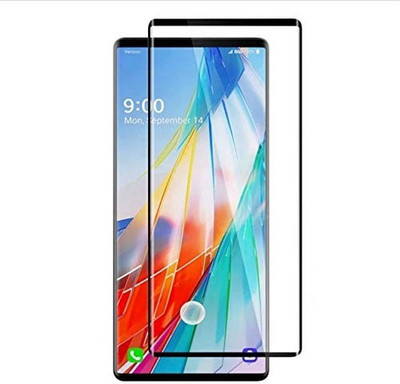 Bodoma Edge To Edge Tempered Glass for LG Wing(Pack of 1)