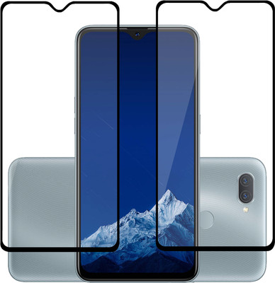 MobileBukket Edge To Edge Tempered Glass for Oppo A11K(Pack of 2)