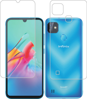 DESIBUZZ Front and Back Screen Guard for Infinix Smart HD 2021(Pack of 2)