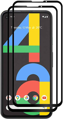 Elica Tempered Glass Guard for Google Pixel 4a(Pack of 1)