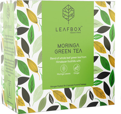 leafbox MORINGA GREEN TEA Green Tea Box(20 x 2 g)