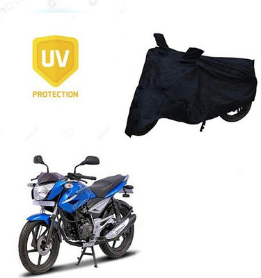 Mdstar Waterproof Two Wheeler Cover for Bajaj(XCD 125cc, Black)
