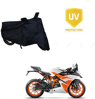 Mdstar Waterproof Two Wheeler Cover for KTM(Duke 200, Black)
