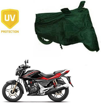 RPSENTTERPR Waterproof Two Wheeler Cover for Hero(CBZ Extreme, Green)