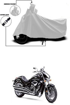Royalrich Two Wheeler Cover for Suzuki(Silver)