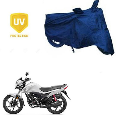 RPSENTTERPR Waterproof Two Wheeler Cover for Honda(Livo, Blue)