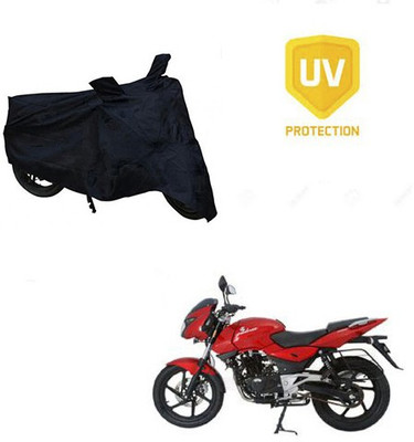 RPSENTTERPR Waterproof Two Wheeler Cover for Bajaj(Pulsar 200 NS DTS-i, Black)