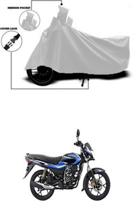 Billseye Two Wheeler Cover for Bajaj(Platina 100 DTS-i, Silver)