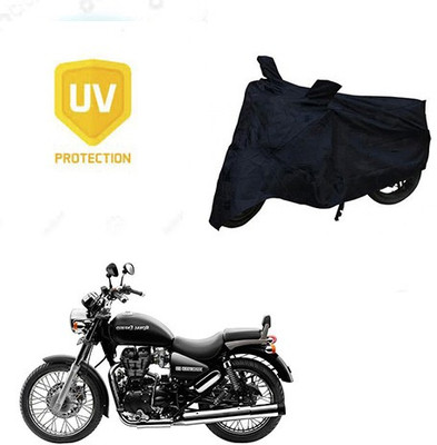 MMSSTAR Waterproof Two Wheeler Cover for Royal Enfield(Thunderbird 500, Black)
