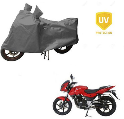 RPSENTTERPR Waterproof Two Wheeler Cover for Bajaj(Pulsar 200 NS DTS-i, Grey)