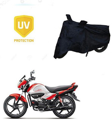 RPSENTTERPR Waterproof Two Wheeler Cover for Hero(Splendor I Smart, Black)