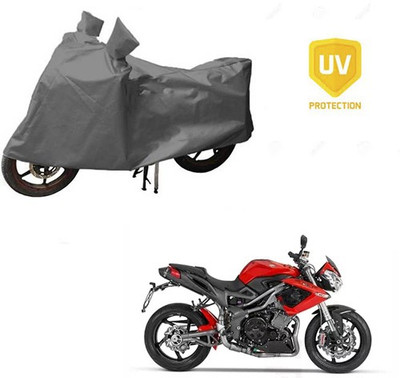 RPSENTTERPR Waterproof Two Wheeler Cover for DSK Benelli(TNT R, Grey)