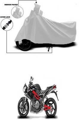 Billseye Two Wheeler Cover for DSK Benelli(Silver)