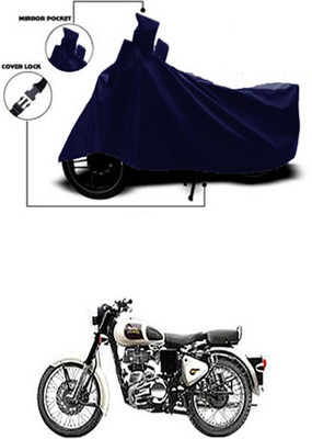 Billseye Two Wheeler Cover for Royal Enfield(Blue)