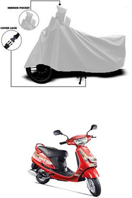 Gromaa Two Wheeler Cover for Mahindra(Duro DZ, Silver)
