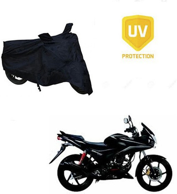 RPSENTTERPR Waterproof Two Wheeler Cover for Honda(CBF Stunner, Black)